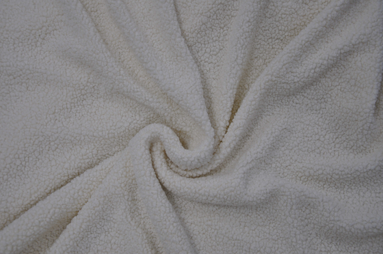 Poliéster 100% el 150cm CW o tela ajustable de 310gsm falsa Sherpa