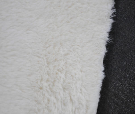 ropa al aire libre casual del pelo del conejo de 410gsm 100%pu