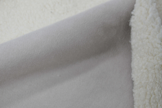 PIEL 755gsm: PIEL: PU DE SHERPA: Tela consolidada del ANTE SÓLIDO