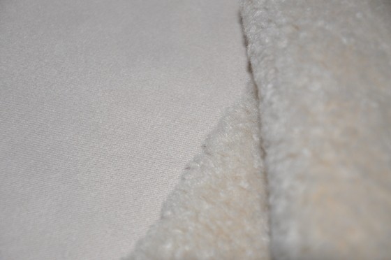 Piel del ante 610gsm de Shu Velveteen Coating Woven Fabric