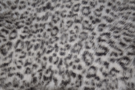 Anchura resistente 150CM del 150CM de la tela de la impresión del leopardo del poliéster del 100%