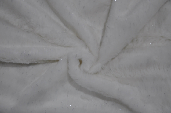 Poliéster 100% el 150cm CW o tela ajustable del paño grueso y suave de la franela 435gsm