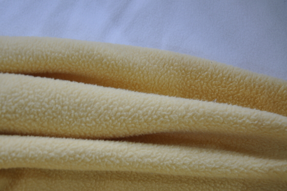 poliéster 300gsm 100% el 150cm CW o tela polar ajustable del paño grueso y suave