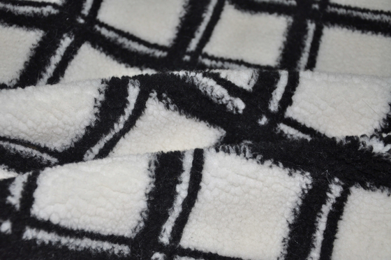 Poliéster 100% el 150cm CW o tela ajustable de 400gsm falsa Sherpa