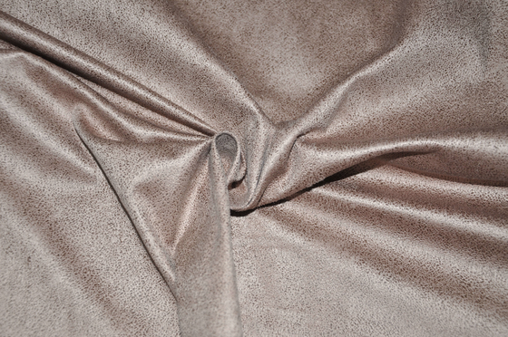ante del ante de imitación 100%Polyester del poliéster de la esponja con tapicería de la capa el 155cm