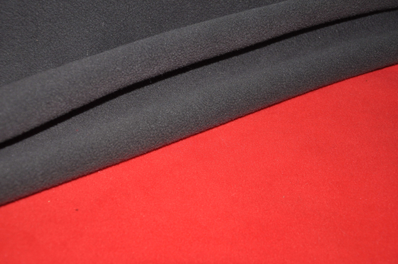 poliéster 340gsm 100% el 150cm CW o tela polar ajustable del paño grueso y suave
