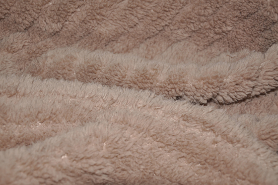 Tela apacible y cómoda, incomparable de Shu Fleece Comfortable Cotton Velvet del calor