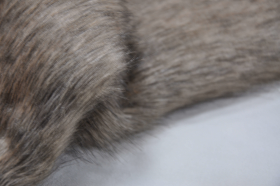 El Fox largo falso, calidad de la tela el 150cm de la piel del pelo de Brown garantizada, le trae la última experiencia de lujo