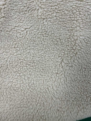 Tejido de poliéster 100% Sherpa 150cm CW o ajustable 500gm