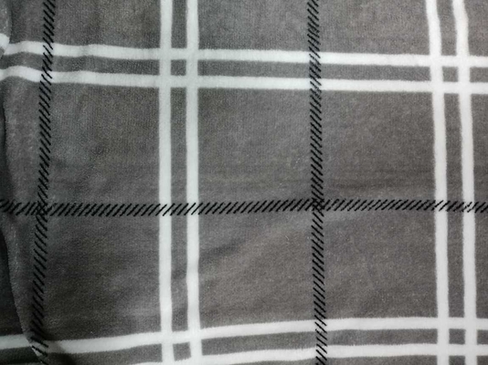 100% de poliéster 150cm CW o tejido ajustable de lana de franela 210gm