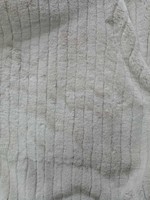 Tejido de piel de conejo 100% poliéster 150cm CW o ajustable